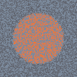 Colouring Points by a Volume