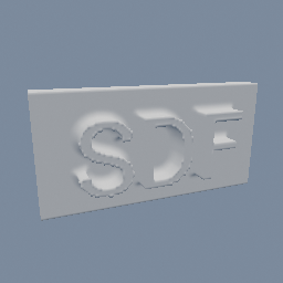 Caching an SDF Bake
